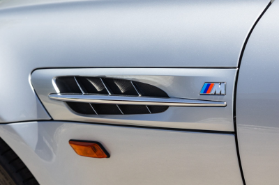 1998 BMW M Roadster in Arctic Silver Metallic over Black Nappa