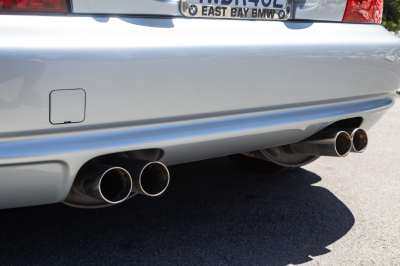 1998 BMW M Roadster in Arctic Silver Metallic over Black Nappa