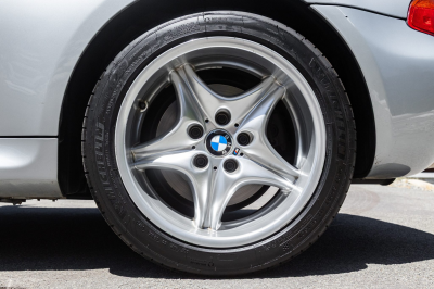 1998 BMW M Roadster in Arctic Silver Metallic over Black Nappa