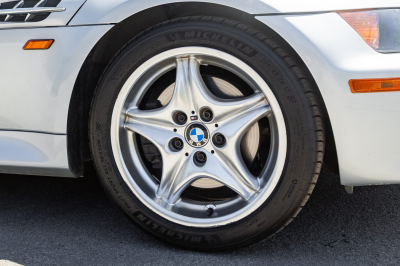 1998 BMW M Roadster in Arctic Silver Metallic over Black Nappa