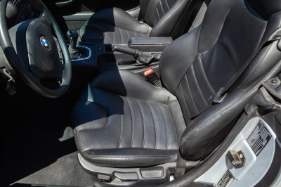 1998 BMW M Roadster in Arctic Silver Metallic over Black Nappa