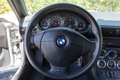 1998 BMW M Roadster in Arctic Silver Metallic over Black Nappa