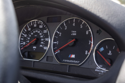 1998 BMW M Roadster in Arctic Silver Metallic over Black Nappa