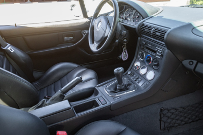 1998 BMW M Roadster in Arctic Silver Metallic over Black Nappa