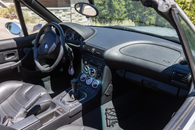 1998 BMW M Roadster in Arctic Silver Metallic over Black Nappa