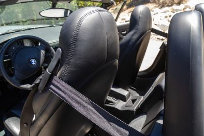 1998 BMW M Roadster in Arctic Silver Metallic over Black Nappa