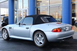 1998 BMW M Roadster in Arctic Silver Metallic over Black Nappa