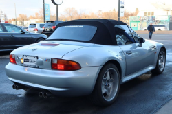 1998 BMW M Roadster in Arctic Silver Metallic over Black Nappa