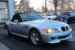 1998 BMW M Roadster in Arctic Silver Metallic over Black Nappa