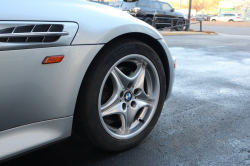 1998 BMW M Roadster in Arctic Silver Metallic over Black Nappa