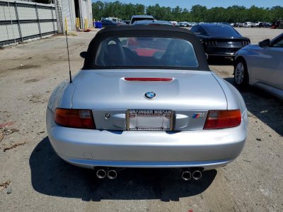 1998 BMW M Roadster in Arctic Silver Metallic over Imola Red & Black Nappa