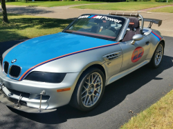 1998 BMW M Roadster in Arctic Silver Metallic over Imola Red & Black Nappa