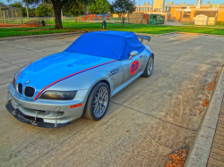 1998 BMW M Roadster in Arctic Silver Metallic over Imola Red & Black Nappa