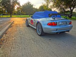 1998 BMW M Roadster in Arctic Silver Metallic over Imola Red & Black Nappa