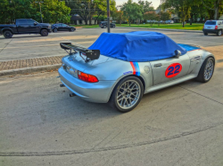 1998 BMW M Roadster in Arctic Silver Metallic over Imola Red & Black Nappa
