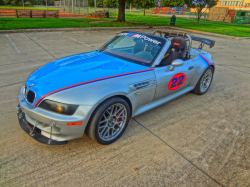 1998 BMW M Roadster in Arctic Silver Metallic over Imola Red & Black Nappa