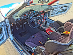 1998 BMW M Roadster in Arctic Silver Metallic over Imola Red & Black Nappa