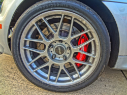 1998 BMW M Roadster in Arctic Silver Metallic over Imola Red & Black Nappa