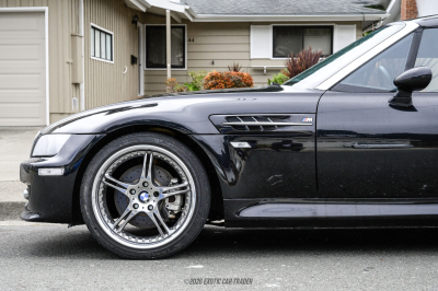 1998 BMW M Roadster in Cosmos Black Metallic over Black Nappa