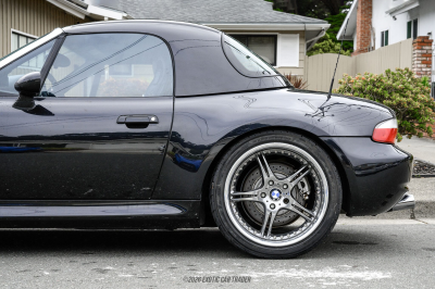 1998 BMW M Roadster in Cosmos Black Metallic over Black Nappa