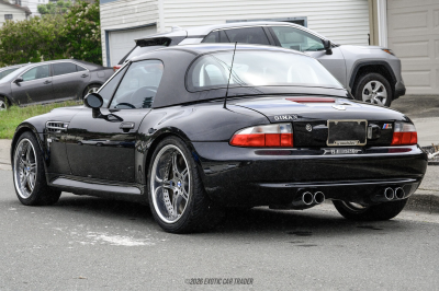 1998 BMW M Roadster in Cosmos Black Metallic over Black Nappa