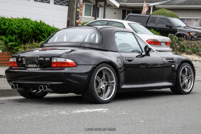 1998 BMW M Roadster in Cosmos Black Metallic over Black Nappa
