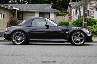 1998 BMW M Roadster in Cosmos Black Metallic over Black Nappa