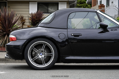 1998 BMW M Roadster in Cosmos Black Metallic over Black Nappa