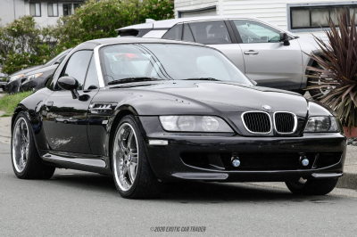 1998 BMW M Roadster in Cosmos Black Metallic over Black Nappa