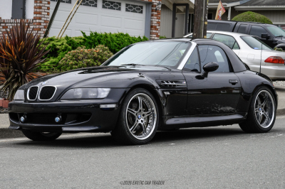 1998 BMW M Roadster in Cosmos Black Metallic over Black Nappa
