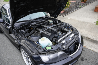 1998 BMW M Roadster in Cosmos Black Metallic over Black Nappa