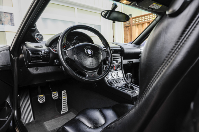 1998 BMW M Roadster in Cosmos Black Metallic over Black Nappa