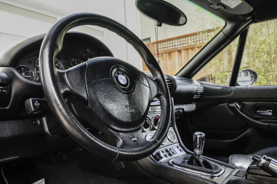 1998 BMW M Roadster in Cosmos Black Metallic over Black Nappa