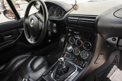 1998 BMW M Roadster in Cosmos Black Metallic over Black Nappa