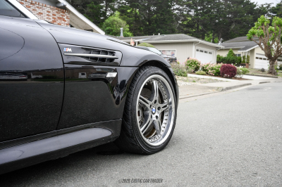 1998 BMW M Roadster in Cosmos Black Metallic over Black Nappa