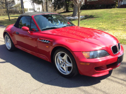 1998 BMW M Roadster in Imola Red 2 over Black Nappa