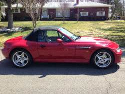 1998 BMW M Roadster in Imola Red 2 over Black Nappa