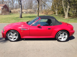 1998 BMW M Roadster in Imola Red 2 over Black Nappa