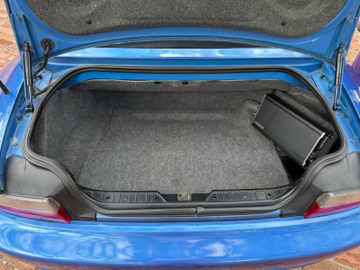 1998 BMW M Roadster in Estoril Blue Metallic over Estoril Blue & Black Nappa