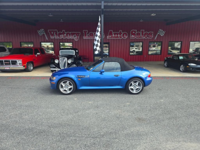 1998 BMW M Roadster in Estoril Blue Metallic over Estoril Blue & Black Nappa