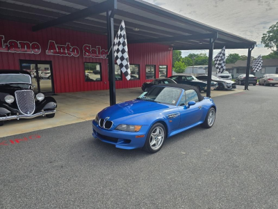 1998 BMW M Roadster in Estoril Blue Metallic over Estoril Blue & Black Nappa