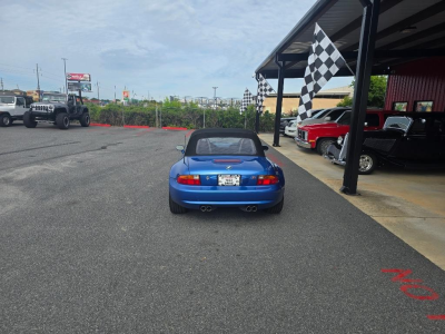 1998 BMW M Roadster in Estoril Blue Metallic over Estoril Blue & Black Nappa