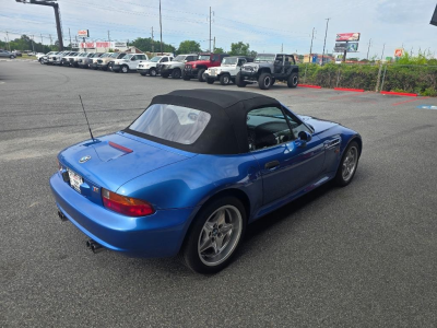 1998 BMW M Roadster in Estoril Blue Metallic over Estoril Blue & Black Nappa