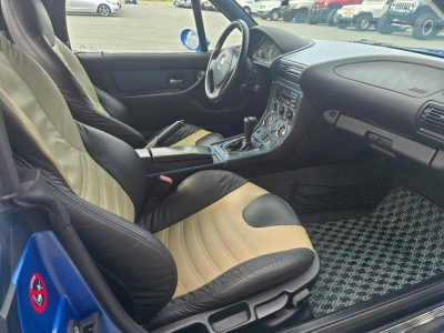 1998 BMW M Roadster in Estoril Blue Metallic over Estoril Blue & Black Nappa