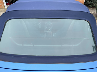 1998 BMW M Roadster in Estoril Blue Metallic over Estoril Blue & Black Nappa