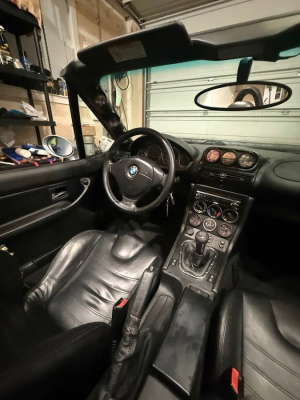 1998 BMW M Roadster in Arctic Silver Metallic over Black Nappa