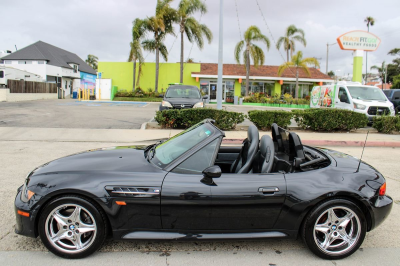 1998 BMW M Roadster in Cosmos Black Metallic over Dark Gray & Black Nappa