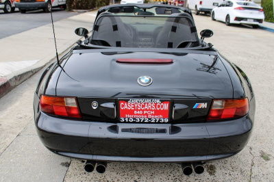 1998 BMW M Roadster in Cosmos Black Metallic over Dark Gray & Black Nappa