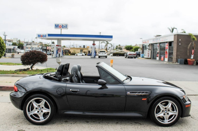 1998 BMW M Roadster in Cosmos Black Metallic over Dark Gray & Black Nappa
