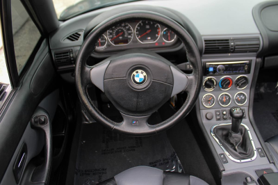 1998 BMW M Roadster in Cosmos Black Metallic over Dark Gray & Black Nappa